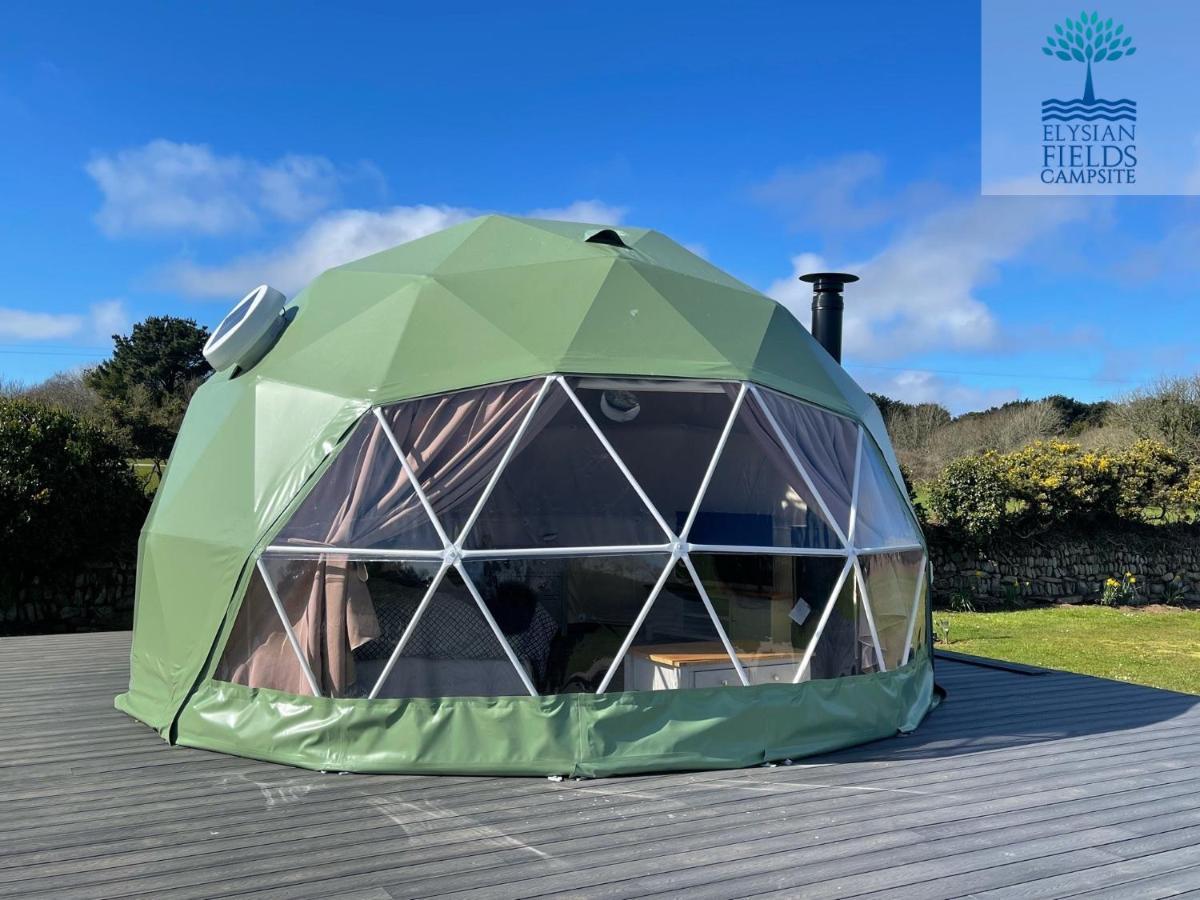 Hotel Glamping Dome Elysian Fields Helston Esterno foto